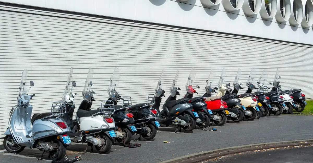 Waar mag je scooter parkeren in Rotterdam?
